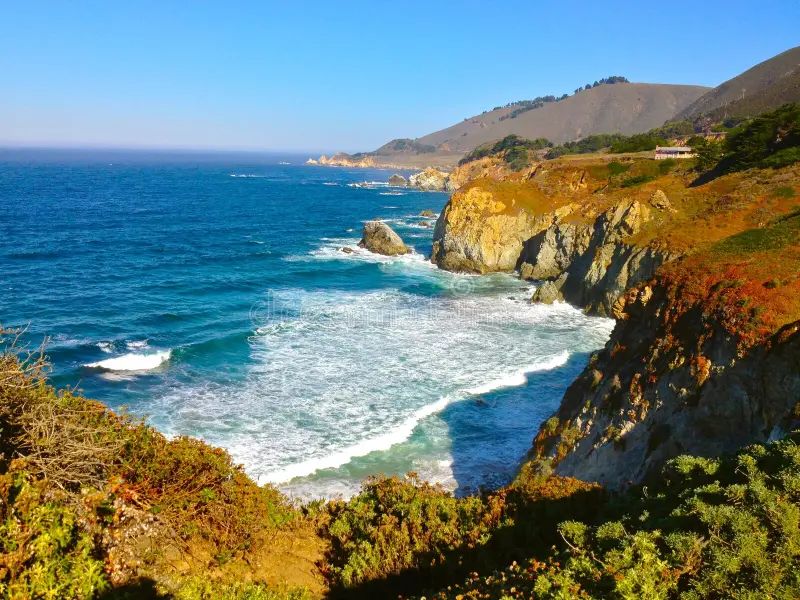 The California coast